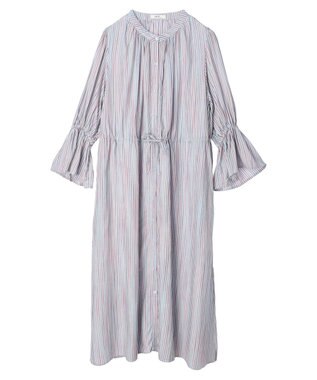 earth music&ecology マルチストライプワンピース Sax