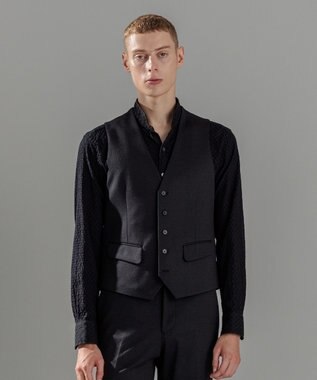 JOSEPH HOMME 【LEON 掲載】ウーステッドモックロディ ジレ