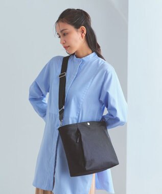 TOPKAPI 【Breath TOPKAPI】SLANT スラント ナイロン ユーティリティ ショルダーバッグ　 ブラック