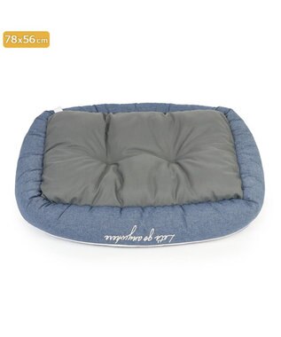 PET PARADISE ペットパラダイス クールカドラー  角型《マリン柄》 中型犬 大型犬 マリン柄