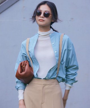 UNFILO ウールレーヨン タートル オフ