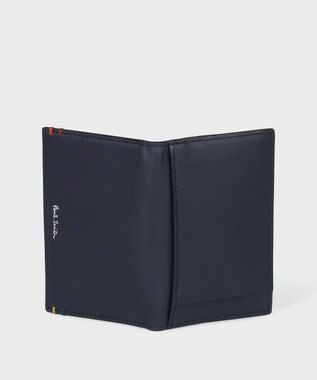 Paul Smith ハイライトステッチ パスケース ネイビー
