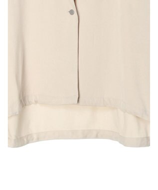 AMERICAN HOLIC ドロスト開襟ニュアンスジャケット Light Beige