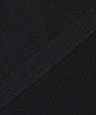 JOSEPH ABBOUD 【オリジナルオーガニックコットン使用】JOE COTTONサッカー クルーネック Tシャツ ブラック系