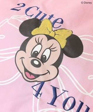 Green Parks ミッキー＆フレンズ／刺繍巾着トート Light Pink