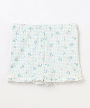 ANY KIDS 一分丈 スパッツ ギンガムチューリップ