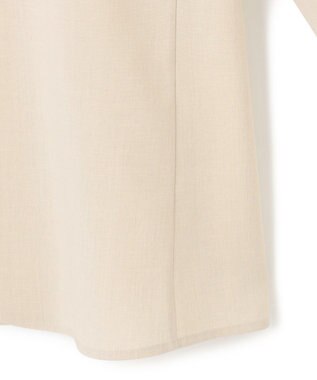 BEIGE， 【洗える/接触冷感/速乾/UVケア対応・Precious 8月号掲載】BATEAU / ボタンレスノーカラジャケット Beige