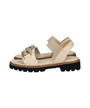 Bridget Birkin 【Bridget Birkin】キラキラチェーンアクセントサンダル アイボリー