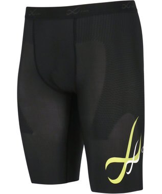 CW-X 【MEN】 CW-X 股関節サポート タイツ 【大谷翔平愛用モデル・撮影着用品番】 下半身の軸がブレにくい 骨盤サポート 球技 陸上 ハーフ ひざ上丈 5分丈 メンズ HOO505 /ワコール ブラックスペシャル