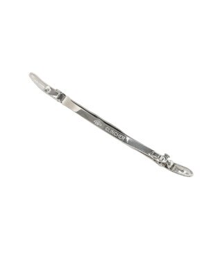 AMERICAN HOLIC ニュアンスメタルラインバレッタ Silver