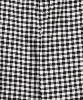 ANY KIDS 【洗濯機可能】ときめきストレッチ 総柄パンツ ギンガムチェック