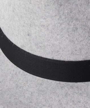 JOSEPH ABBOUD フェルト ハット ライトグレー系