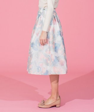 TOCCA 【洗える！】MOONLIGHT スカート サックスブルー系