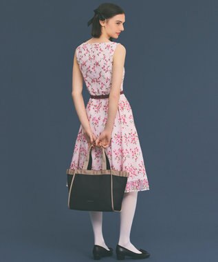 TOCCA 【A4サイズ対応・撥水】SIDE RIBBON BUCKET TOTE トートバッグ ベージュ系5