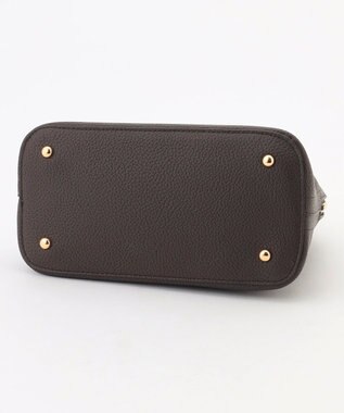LA BAGAGERIE 【maison vert】 【超軽量/多収納】リボンハンドル2WAYバッグ ダークチョコ