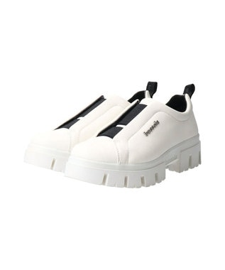 INTER-CHAUSSURES 【BUSSOLA】厚底スリッポンシューズ