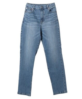 earth music&ecology テーパードデニムパンツ Light Indigo