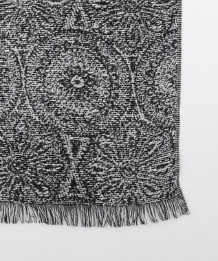 JOSEPH HOMME 新柄【上質素材】シルクカシミヤ　ブックストール / モスクパターンストール ブラック系5