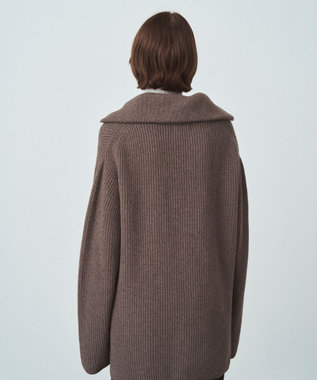 CASHMERE WOOL | ハーフジッププルオーバー, NATURAL, 02