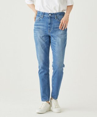 caqu FS relaxpencil Ⅱ 腰回りユッタリ テーパードデニム