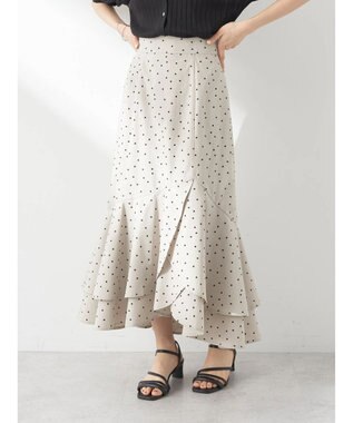 earth music&ecology チューリップヘムティアードスカート