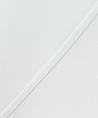 ICB L 【人気のため新色追加・接触冷感・UVケア・速乾・洗える】BackSatinAmunzen 5分袖バンドカラーブラウス アッシュブルー系