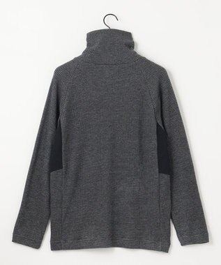 JOSEPH ABBOUD MOUNTAIN 【吸湿発熱/蓄熱保温/】 ソフトウォームワッフルタートル プルオーバー カットソー グレー系