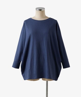 TOQUE 〈大草直子さんアドバイザー〉 【天然素材】タンギスコットン天竺ドルマンTシャツ