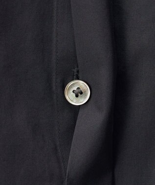 23区 【エステータ】THOMAS MASON ダブルカフス ハーフスリーブシャツ ブラック系