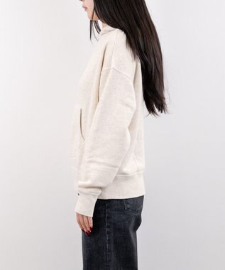 caqu ふわとろフーディー ivory