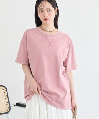 earth music&ecology ピグメント風Tシャツ