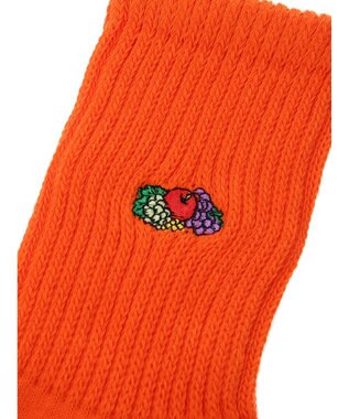 Green Parks ■ＦＲＵＩＴ　ＯＦ　ＴＨＥ　ＬＯＯＭ　刺繍３ＰソックスＡ Mix