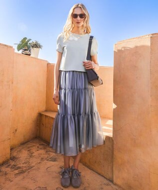 TOCCA LITTLE BOUQUET Tシャツ ライトグリーン系