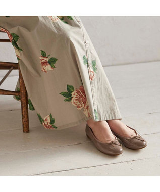 MODE ET JACOMO <MODE ET JACOMO>【レイン対応】ラウンドトゥバレエシューズ