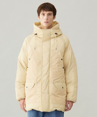 UNFILO MENS 【男女兼用】ウォーム ライトムーブ ミリタリーアウター  [24年秋冬商品] イエロー ベージュ