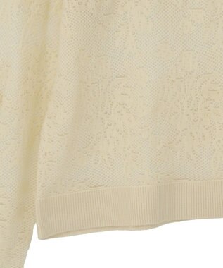 AMERICAN HOLIC レース編みニットプルオーバー Ivory