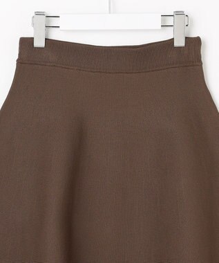 Feroux フリル ニット セットアップ ダークブラウン系