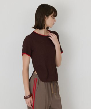 GRACE CONTINENTAL シアーテレコカットトップ ブラウン