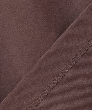 J.PRESS YORK STREET 【UNISEX】サイドスリット Tシャツ ダークブラウン系