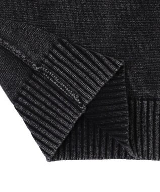 WEGO 【ユニセックス着用ITEM】ピグメントロゴニットプルオーバー スミクロ