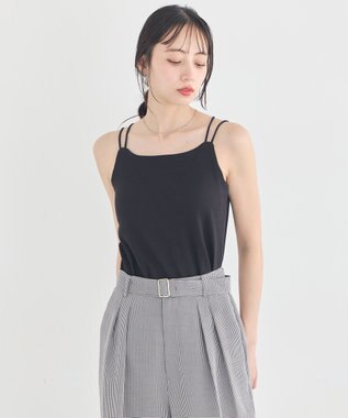 earth music&ecology 【予約】適ON カップ付きキャミソール ブラック