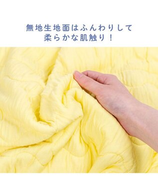 PET PARADISE ディズニー プルート もちっと クール ブランケット ホワイト×イエロー