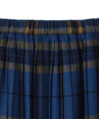 CRAFT STANDARD BOUTIQUE チェックプリーツスカート Blue
