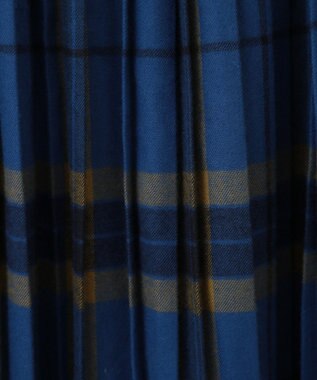 CRAFT STANDARD BOUTIQUE チェックプリーツスカート Blue