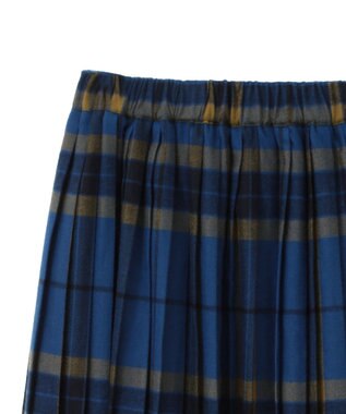CRAFT STANDARD BOUTIQUE チェックプリーツスカート Blue