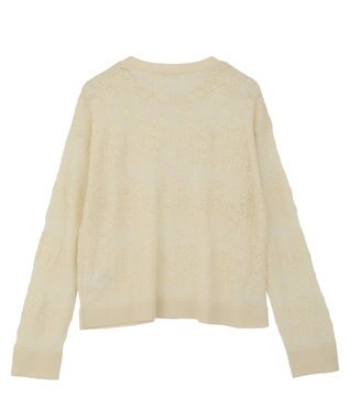 AMERICAN HOLIC レース編みニットプルオーバー Ivory
