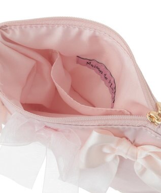 Maison de FLEUR リボンポーチ Pink