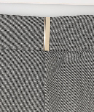 ANY SIS S 【洗える】褒めらレディテーパード パンツ グレーシャンブレー