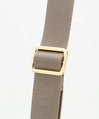 LA BAGAGERIE ダブルフロントポケット2WAYショルダー グレージュ