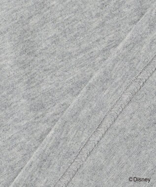 J.PRESS MEN 【DISNEY COLLECTION】【UNISEX】フロントイラストTシャツ / ミッキーマウス ライトグレー系